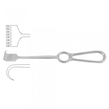 Kocher Retractor 8 Sharp Prongs Stainless Steel, 22 cm - 8 3/4"